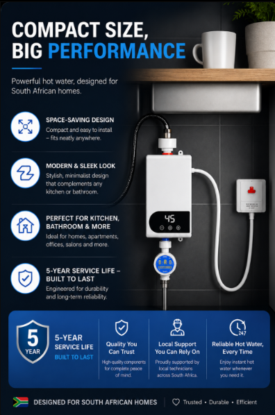 ThermoTech™ InstantFlow (Instant Water Heater)